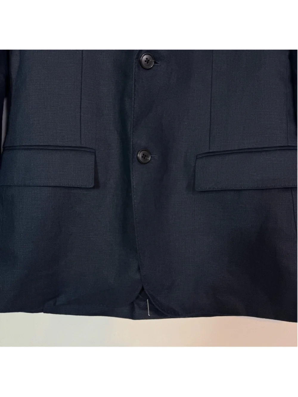 CLUB MONACO Men’s Summer Linen Blazer Navy Blue Marine Size 36